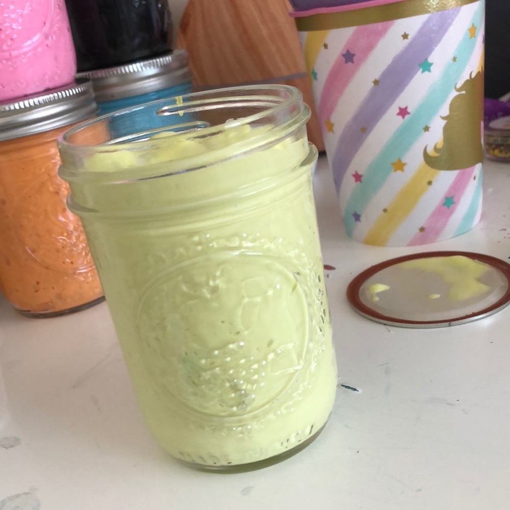 Yellow butter slime